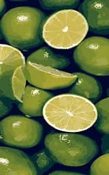 Набір для розпису по номерах Яскравий лайм, Strateg, 50x25 см, WW003