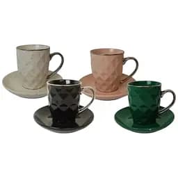 Чашка з блюдцем Vittora Незабутній вечір 240 мл 1 шт. (137542)