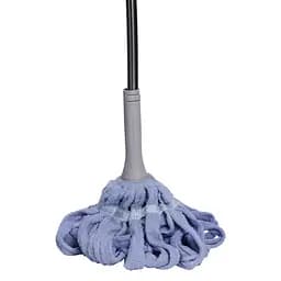 Швабра-моп мотузкова для миття підлоги 134 см, блакитний Household Cleaning Products HP-35015-13BL - мініатюра 12