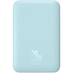 Внешний аккумулятор Baseus Magnetic Mini Wireless Fast Charge Power Bank 10000mAh 20W Blue (PPCX110103) [102123]