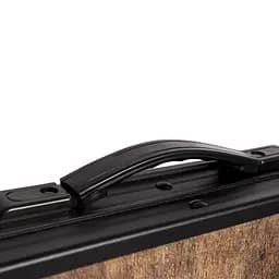 Стіл Bo-Camp Melrose Oval 120x80 cm Black/Wood look (1404220) - мініатюра 6