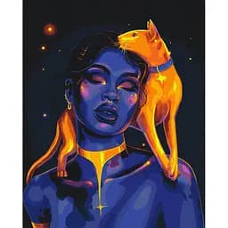 Картина за номерами на підрамнику Brushme Внутрішній звір Соломія Ковальчук