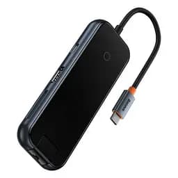 USB-хаб Baseus AcmeJoy 8-Port Type-C HUB Adapter (Type-C to HDXiaomi*1+USB3.0*2+USB2.0*1+Type-C PD&Data*1+RJ45*1+SD/TF*1) WKJZ010613