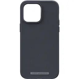 Чохол-накладка Njord Genuine Leather MagSafe Case Black для iPhone 14 Pro (NA43GL00U) - мініатюра 2