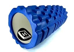 Массажный ролик EasyFit Grid Roller 33 см v.1.1 Синий (EF-2020-BL)