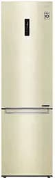 Холодильник LG GA-B509SEKM 203х68х60см 2 дв холодильное отделение 277 л морозильное отделение 107 л A++ NF Инв Диспл. внешн Бежевый (GA-B509SEKM)