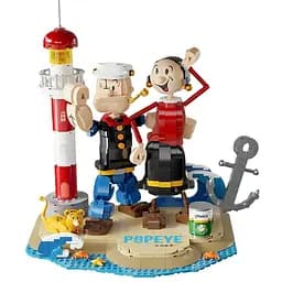Конструктор Pantasy Popeye Папай с Оливой (86401)