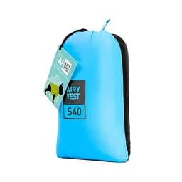 Курточка для собак AiryVest двостороння, S40, чорно-блакитна - мініатюра 4