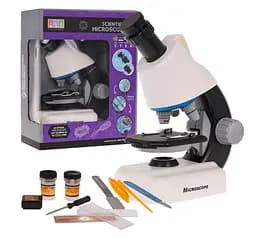 Детский микроскоп + пробирки и аксессуары Ramiz