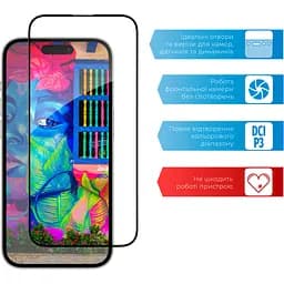 Скло захисне ACCLAB Full Glue Apple iPhone 14 Pro (1283126541971) - мініатюра 4