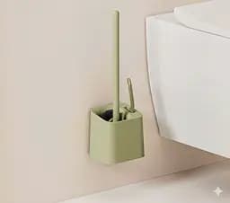 Йоржик для унитаза Uforu DB2436 с двумя щетками Зеленый 