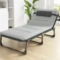 Розкладне ліжко Leobro з Mesh-матрацом і подушкою Striped (LB-FB-A2-STR)