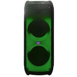 Акумуляторна акустична система XPRO ZXX-5510 колонка валіза 250Вт USB SD FM радіо Bluetooth мікрофон ДУ чорна (ZXX-5510) - мініатюра 3