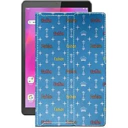 Чохол StatusCASE з екошкіри для планшету Motorola Tab G20 Фешн блакитний