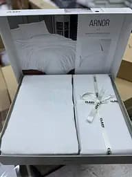 Постільна білизна Arnor V1 Beyaz Ранфорс Clasy pbe0052096 - мініатюра 3