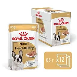 Набір вологого корму Royal Canin French Bulldog Loaf для собак породи французький бульдог 1.02 кг (12 шт. х 85 г) - мініатюра 5