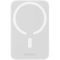Портативная батарея - аккумулятор беспроводной Baseus Magnetic Mini 20W 6000mAh белый