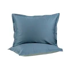 Наволочки с ушками сатин premium 300ТС Lotus Home - Florida деним 50x70+2,5 (2 шт)