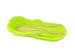 Сани-льодянка 6481 ТехноК з мотузкою 62х36х15.5 см (4823037606481) Салатовий