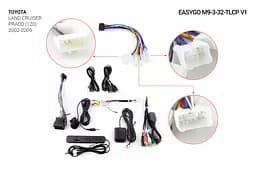 Штатна автомагнітола EasyGo M9-3-32-TLPC Toyota Land Cruiser Prado (120) 2002-2009 - мініатюра 5