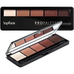 Палетка тіней для повік TopFace Pro Palette Eyeshadow PT501 тон 018 матова 9 г
