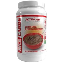 Замінник живлення Rice Carbs, 1 кг Молочний шоколад ActivLab vit0003535