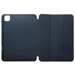 Чехол Smart Case+stylus для Apple iPad Pro 11 2024 темно-синий