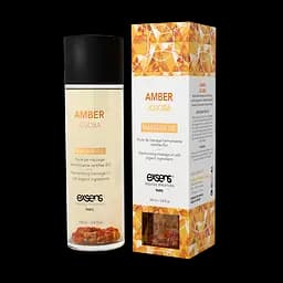 Массажное масло Exsens Amber Jojoba (гармонизирующее с янтарем) 100мл, натуральное