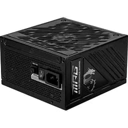 Блок живлення MSI MPG 850W PCIE5 ATX 3.1 80+ Gold (MPG A850GS PCIE5) - мініатюра 2