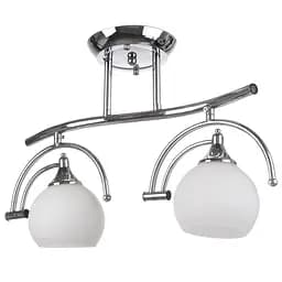 Люстра потолочная Brille в спальню E27 60W CH (LK-435C/2)