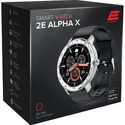Смарт-годинник 2E Alpha X 46 Black-Silver - мініатюра 4