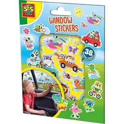 Набор наклеек на окна SES Creative Веселые животные (02306S)
