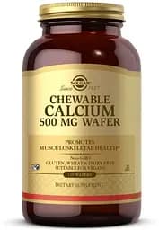 Витамины и минералы Solgar Chewable Calcium 500 mg, 120 жевательных таблеток