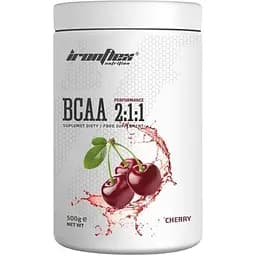 Амінокислота BCAA IronFlex BCAA 2-1-1 Performance Вишня 500 г