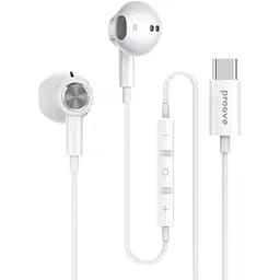 Наушники Proove проводные Echo Type-C коннектор белые