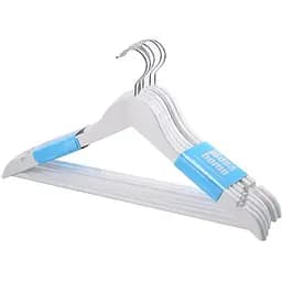 Вешалка Idea Home RE05163W деревянная 44.5х23х1.2 см 6 шт. белая (6931551)