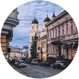 Картина по номерам Brushme Черновицкая улочка © Oksana Ermoshenko 40x40 см