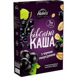 Каша вівсяна Holm's light food з чорною смородиною 200 г