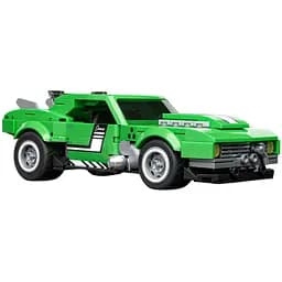 Коллекционная машинка-конструктор Hot Wheels Mattel Brick Shop Speed Camaro ​​(JFT16)