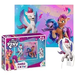 Пазл DoDo My Little Pony, з фігуркою, 60 елементів, (200137)