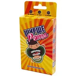 Настольная игра Fun Games Shop Ширерот: Дополнение к игре (Watch Ya' Mouth: Expansion) (укр.) (FGS59)