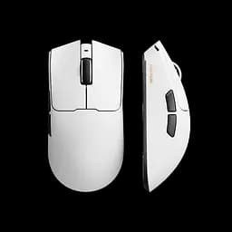 Игровая беспроводная мышка EWEADN S9 Pro / Три режима подключения / Сенсор PAW3395 / 26000 DPI / White