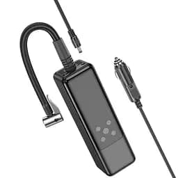 Автомобільний насос Hoco ZP5 May smart air pump Black - мініатюра 2