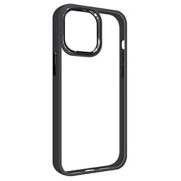 Чехол для Apple iPhone 14 Pro Max, Unit, черный, прозрачный противоударный чехол-накладка из TPU и поликарбоната (PC), с защитными бортиками, защита всего корпуса от ударов и царапин, ArmorStandart (ARM62484) - мініатюра 2