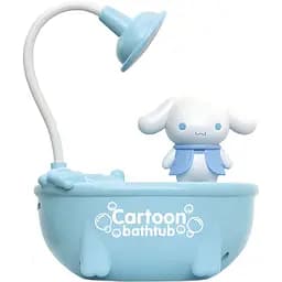 Дитяча настільна лампа Cinnamoroll ванна блакитна (068D)