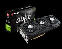 Видеокарта GeForce GTX 1080 Ti 11GB MSI Duke OC (GTX 1080 TI DUKE 11G OC) Б/У