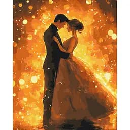 Картина за номерами на підрамнику Brushme Магія кохання