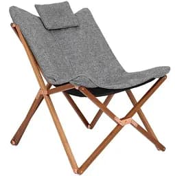 Кресло раскладное Bo-Camp Bloomsbury M Grey (1200369) (DAS302725)