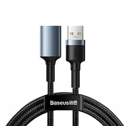 Кабель Baseus Cafule Cable USB 3.0 Male to USB 3.0 Female 2A 1m CADKLF-B0G Dark Grey