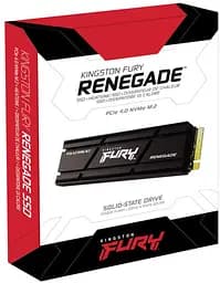 SSD накопичувач M.2 Kingston FURY Renegade with Heatsink 1 TB 2280 NVMe - мініатюра 3